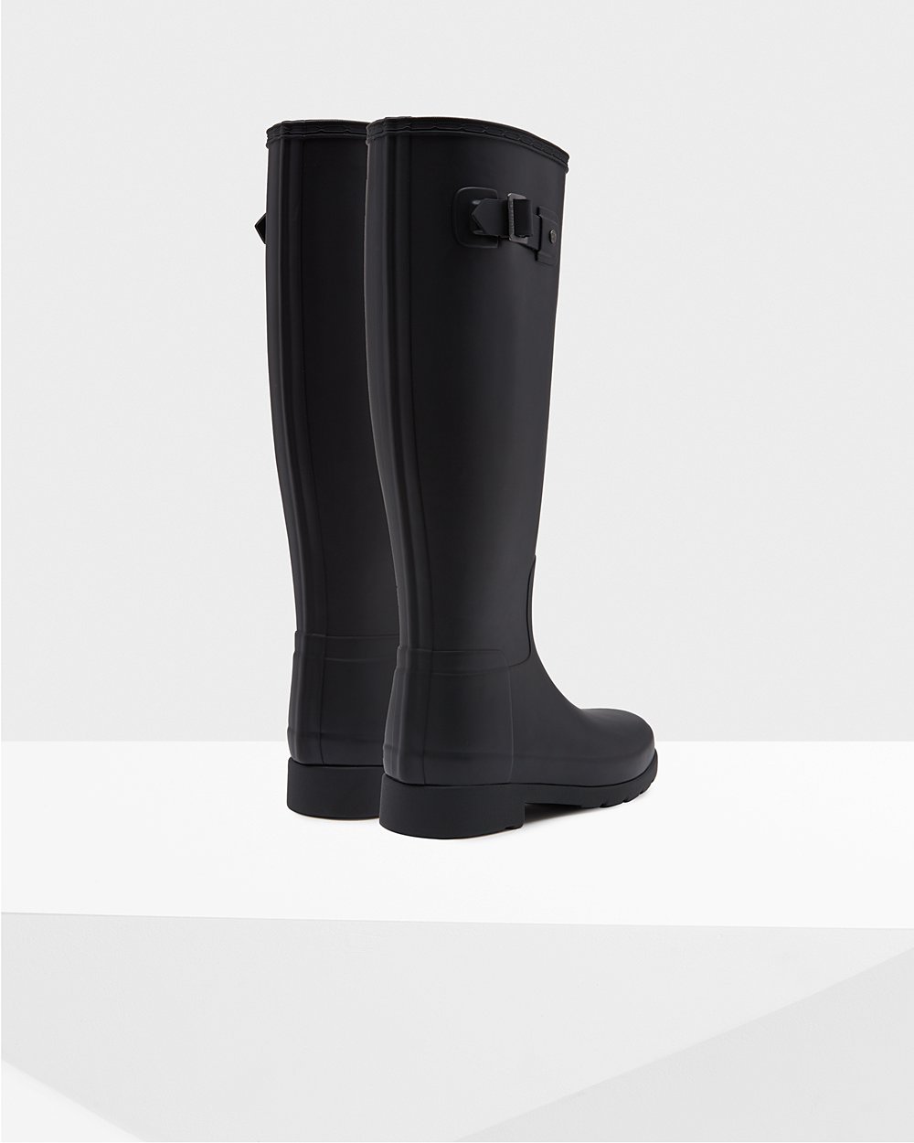 Galochas Altas Hunter Feminina Pretas - Original Refined - 91HJSYVWM